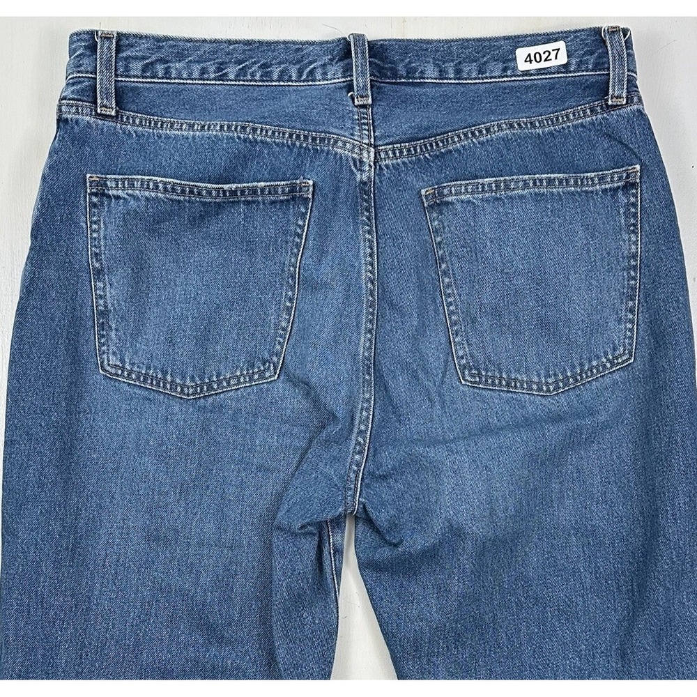 Uniqlo Women's Kaihara Relaxed Blue Jeans Size 29 34x27‎ Light Wash 100% Cotton